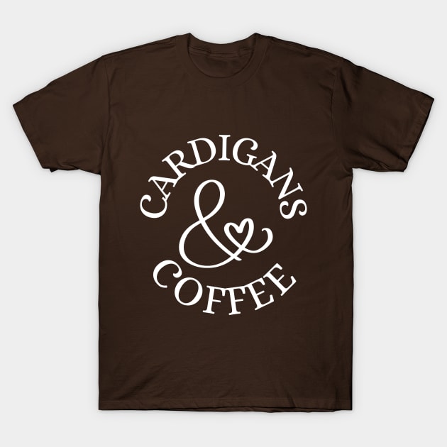 Cardigans & Coffee T-Shirt by TalesfromtheFandom